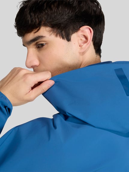 adidas Sportswear Trainingsjacke mit Logo Print Modell 'Z.N.E. WOVEN ORIGINALS' Blau 6