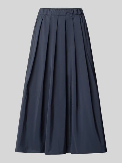 Uitlopende midi-rok met katoen model 'ALPACA' Shop The Look MANNEQUINE