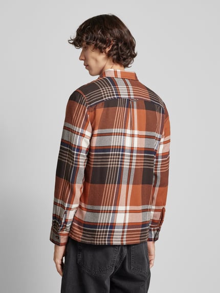 JACK & JONES Slim Fit Freizeithemd mit Brustpattentaschen Modell 'DARREN' Rot 5