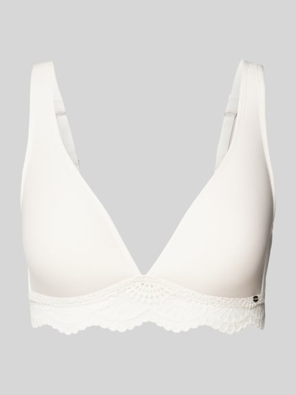 Triangelbeha met kantgarnering Shop The Look MANNEQUINE