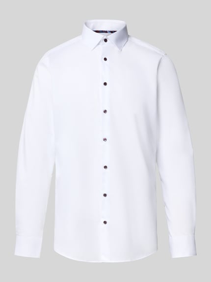 OLYMP Level 5 Slim fit zakelijk overhemd met extra lange mouwen Wit - 2