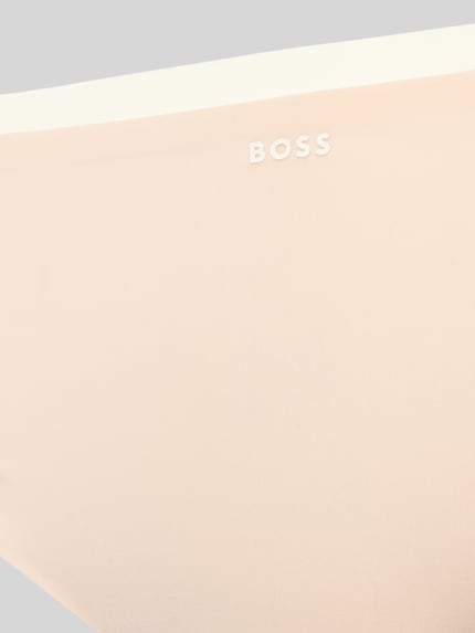 BOSS Slip met contrastgarnering van microvezel model 'HIPSTER_B.MIRAGE' Beige - 2