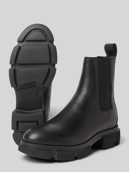 Copenhagen Chelsea Boots mit elastischem Einsatz Black 4
