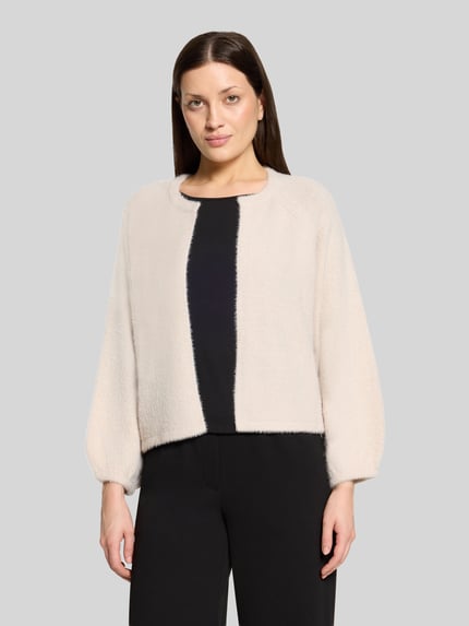 Betty Barclay Regular Fit Strickjacke mit 3/4-Arm Sand 4