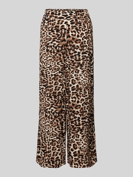 b.young Wide leg culotte met steekzakken, model 'JOELLA' Middenbruin - 2