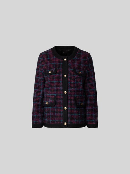 Anine Bing Jack met knoopsluiting Blauw - 2
