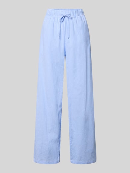 ONLY Loose Fit Weite Hose aus reiner Baumwolle Modell 'AUGUSTA' Hellblau 2