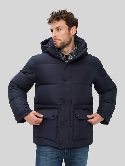 Brax Daunenjacke mit Kapuze Marine 4