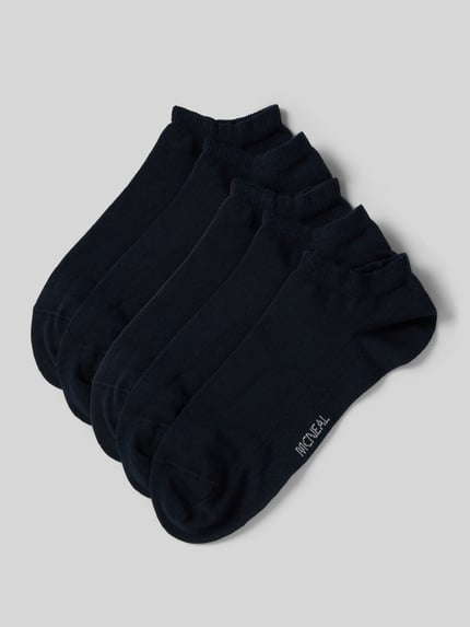 MCNEAL Sneakersocken mit Stretch-Anteil im 5er-Pack Marine 1