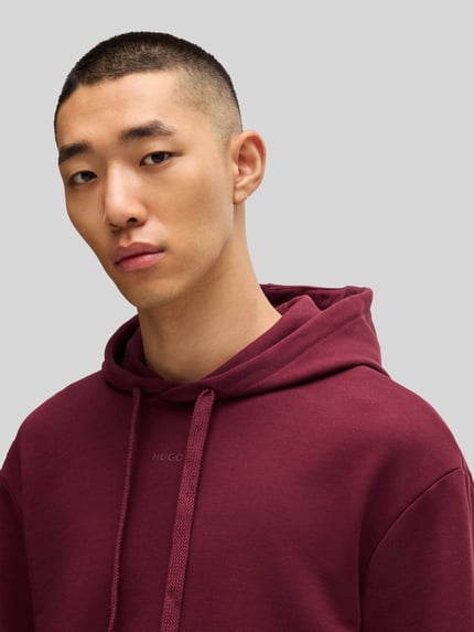 HUGO Trainingsanzug mit Logo-Schriftzug im 2-teiligen Set Bordeaux 3