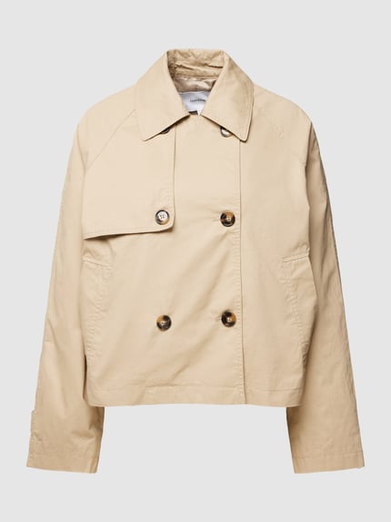OPUS Trenchcoat mit Umlegekragen Modell 'Halita' Beige 2