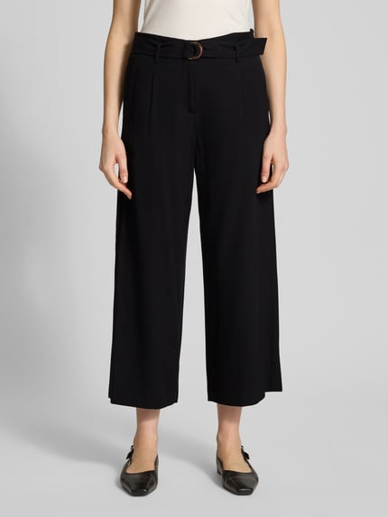 Christian Berg Woman Culotte mit Eingrifftaschen und Gürtel Black 4