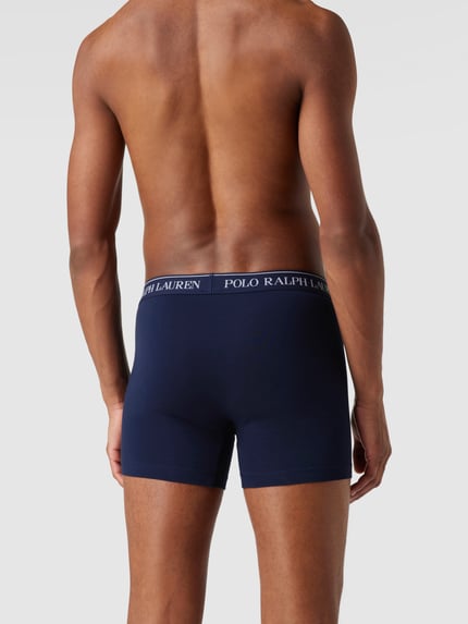 Polo Ralph Lauren Underwear Trunks aus Baumwoll-Mix im 3er-Pack Marine 4