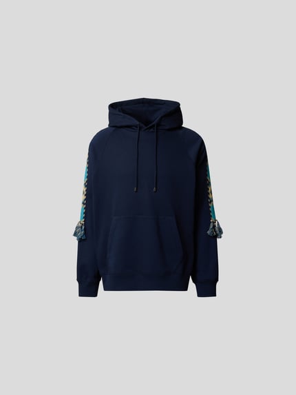Etro Hoodie met siergarnering Blauw - 2
