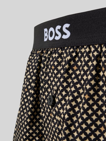 BOSS Pants Modell '2P Boxer Shorts EW' im 2er-Pack Black 2