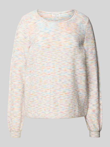Christian Berg Woman Strickpullover mit Rundhalsausschnitt Offwhite 2