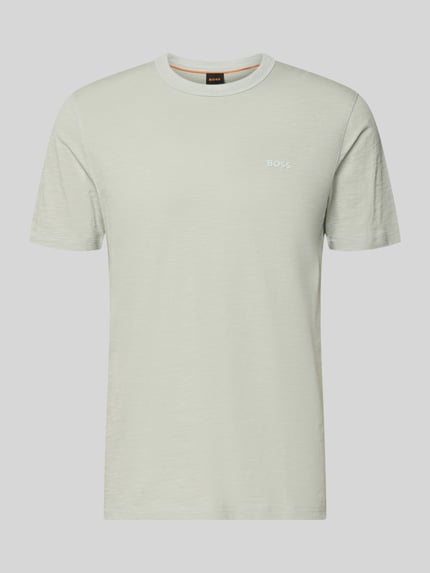 BOSS Orange Regular Fit T-Shirt aus reiner Baumwolle Modell 'TEGOOD' Mint 2