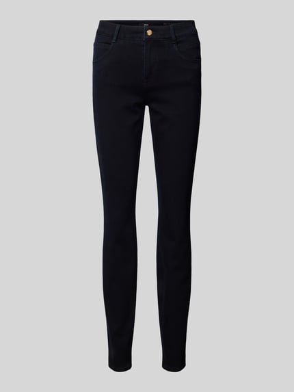 Brax Slim Fit Jeans mit Eingrifftaschen Modell 'Shakira' Marine 2