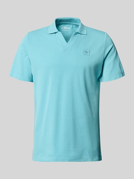 regular fit poloshirt van puur katoen Shop The Look MANNEQUINE