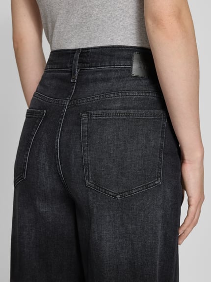 DRYKORN Relaxed Fit Jeans mit Eingrifftaschen Modell 'FLOWN' Anthrazit 3