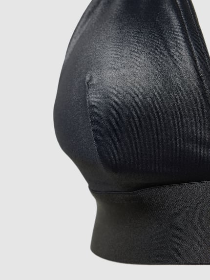 Calvin Klein Underwear Bikini-Oberteil im unifarbenen Design Modell 'CK REFINED' Black 2