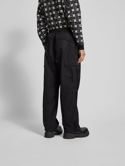 Kenzo cargobroek met elastische band Zwart - 5