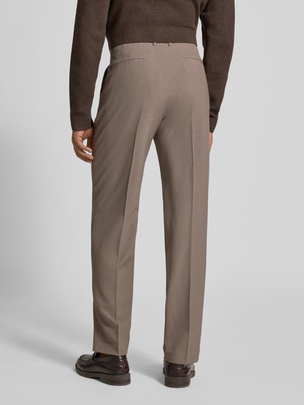 Lindbergh Relaxed Fit Stoffhose mit Bügelfalten Beige 5