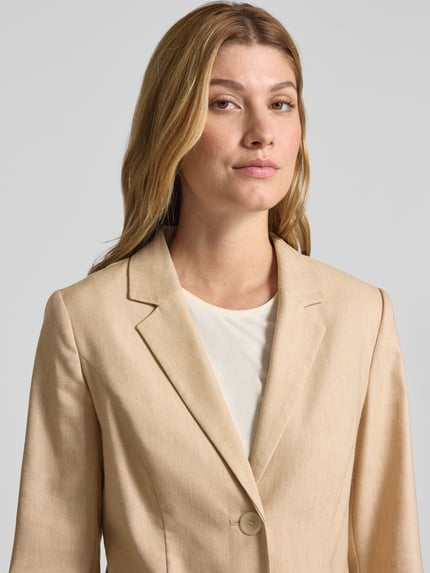 Betty Barclay Blazer mit Leinen-Anteil Sand 3