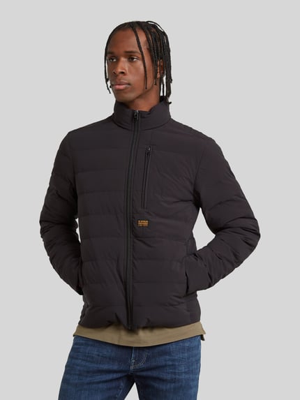 G-Star RAW Steppjacke mit Brusttasche Modell 'Foundation' Black 4