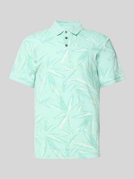 Tom Tailor Regular fit poloshirt van een mix van katoen en elastaan Lichtturquoise - 2