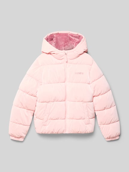 Levi’s® Kids Gewatteerd jack met capuchon Roze - 1