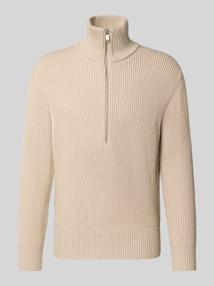 DRYKORN Gebreide pullover met schipperskraag, model 'MANUELO' Beige - 2