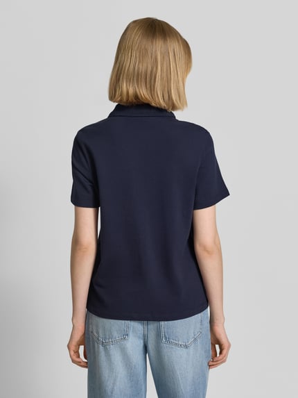 s.Oliver RED LABEL Regular Fit Poloshirt aus Baumwoll-Mix Marine 5