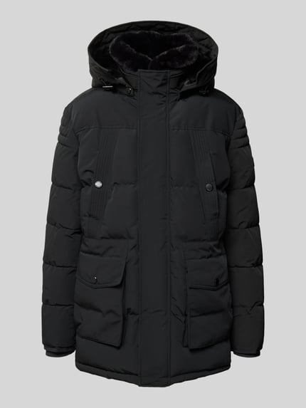 NAUTGÅRD Parka mit Kapuze Modell 'J-LHOTSE 226' Black 1