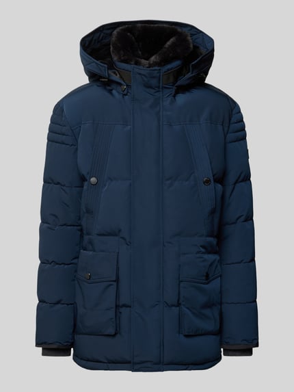 NAUTGÅRD Parka mit Kapuze Modell 'J-LHOTSE 226' Marine 1