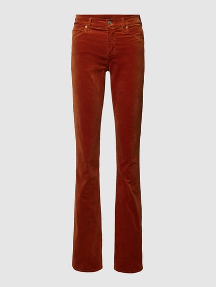 7 For All Mankind Broek in 5-pocketmodel, model 'Velvet' Cognac - 2