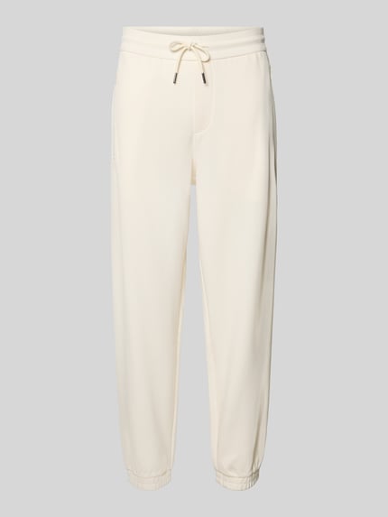 Spodnie dresowe o kroju regular fit z kieszeniami z tyłu model 'Pantaloni' Shop The Look MANNEQUINE