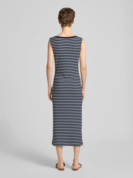 Tommy Hilfiger Nauwsluitende vrijetijdsjurk van viscosemix Marineblauw - 5