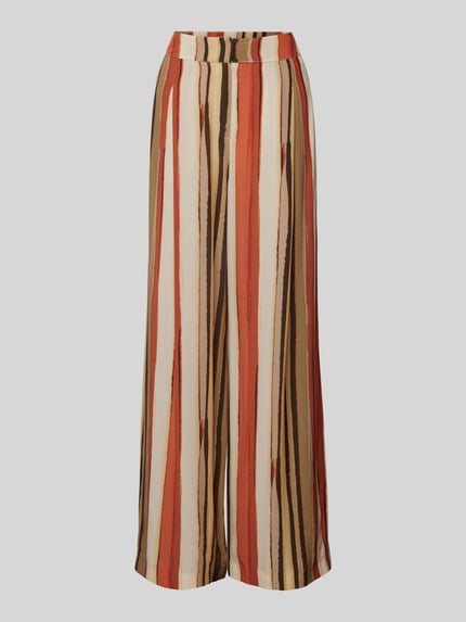 Jake*s Collection Wide Leg Stoffhose mit Eingrifftaschen Terra 2