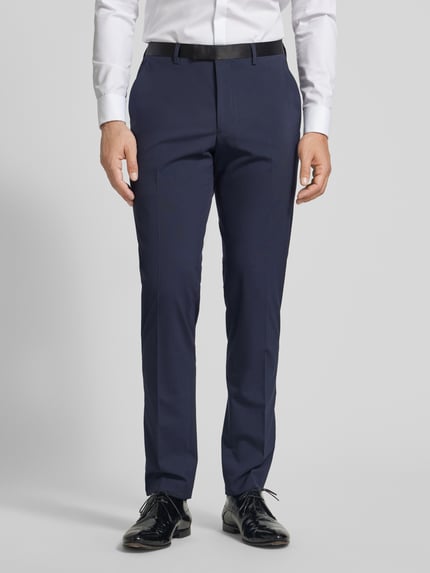 MCNEAL Slim Fit Anzughose mit Gesäßtaschen Marine 4