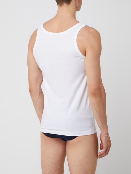 SCHIESSER Tanktop mit Rundhalsausschnitt im 2er-Pack Weiss 6