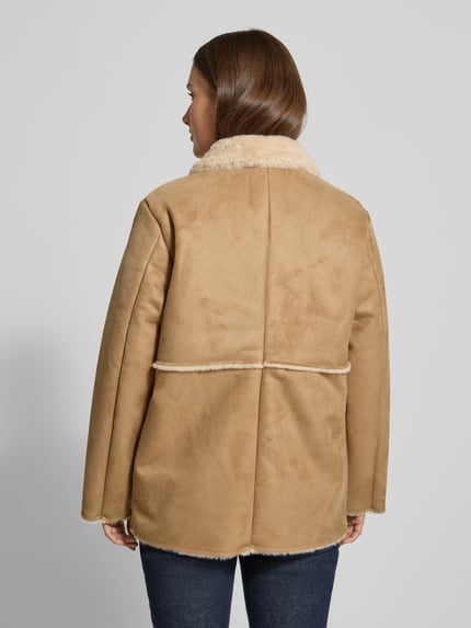 FREE/QUENT Jack in leerlook, model 'LAMSE' Camel - 5