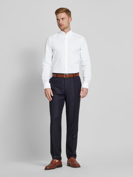 OLYMP Level 5 Slim Fit Businesshemd in Premiumqualität Weiss 1