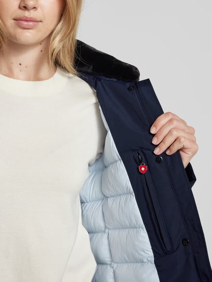 Wellensteyn Funktionsjacke mit Kunstfellbesatz Modell 'ENTERPRISE' Marine 7