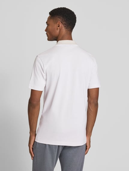BOSS Orange Relaxed Fit Poloshirt aus reiner Baumwolle Modell 'PEOXFORDNEW' Sand 5