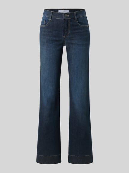 ANGELS Jeansy Bootcut z mieszanka bawełny model 'Luna' Ciemnoniebieski 2