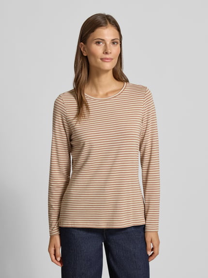 Smith and Soul Longsleeve met ronde hals Zand - 4
