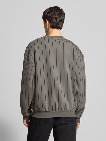 Karl Kani Bluza z wyhaftowanym logo Jasnoszary 5