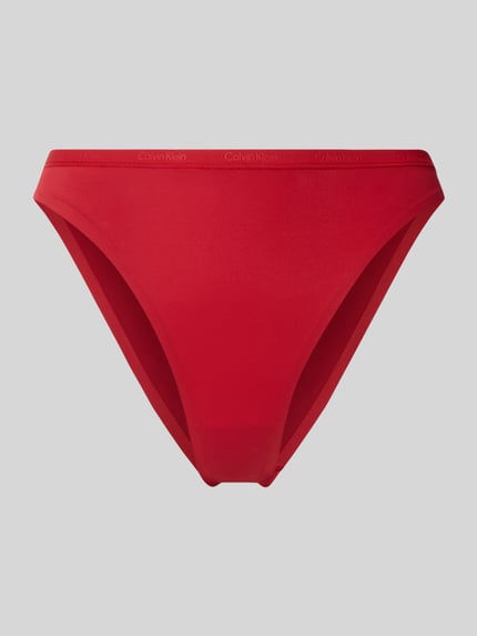Calvin Klein Underwear Slim fit bikinibroekje met logostitching Rood - 1