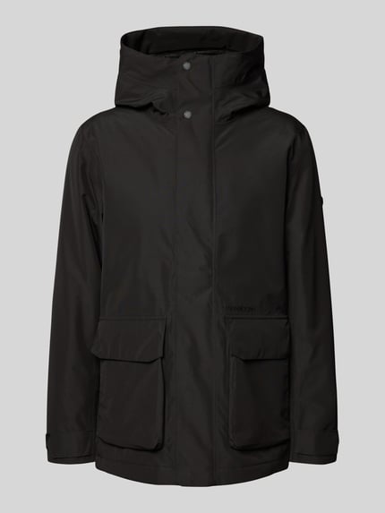 Didriksons Jack met klepzakken, model 'LIAM' Zwart - 2